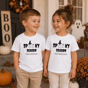 Spooky Season – Cute Halloween Outfiit Toddler T-Shirt
