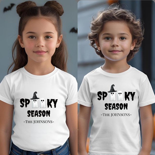 Spooky Season – Cute Halloween Outfiit Toddler T-Shirt (Creator Uploaded)