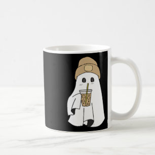 Spooky Season Cute Retro Ghost Ice Coffee Hallowee Mug