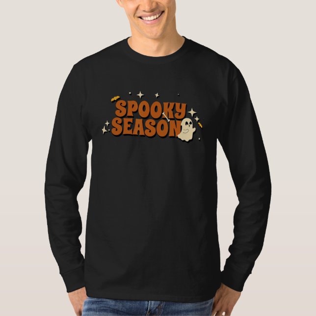 Spooky Season Fall & Halloween T-Shirt (Front)