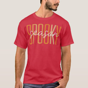 Spooky Season Fall Halloween Thanksgiving Costume  T-Shirt