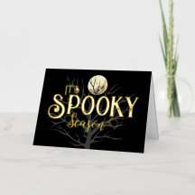 Spooky Season foil Card