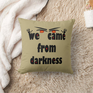 Spooky season funny Halloween Cushion