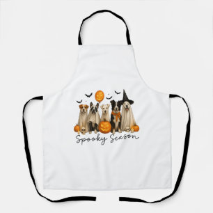 Spooky Season Halloween Dog Apron