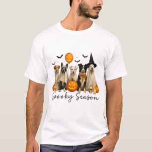 Spooky Season Halloween Dog T-Shirt
