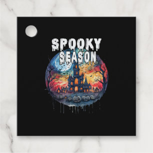 Spooky Season Halloween Favour Tags