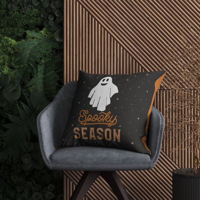Spooky Season Halloween Ghost Pillow (Creator Uploaded)