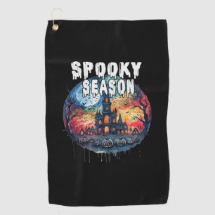Spooky Season Halloween Golf Towel