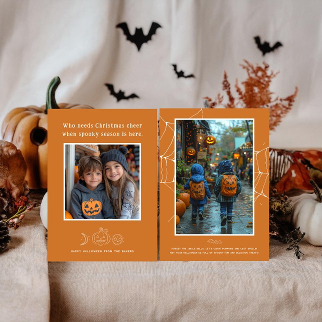 Spooky Season Halloween Photo Card (Creator Uploaded)