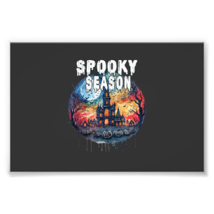 Spooky Season Halloween Photo Print