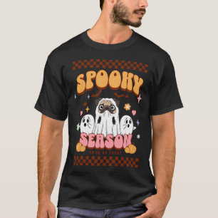 Spooky Season Halloween Pug T-Shirt