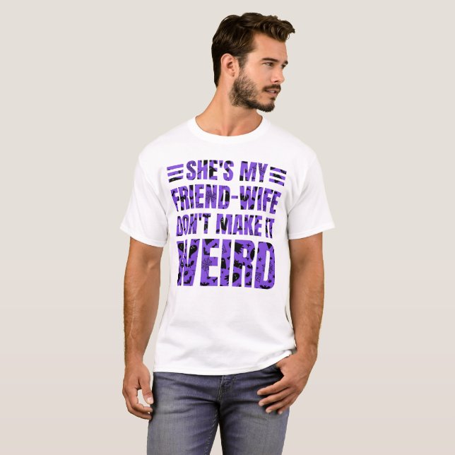 Spooky Season  Halloween Quote Don’t Make It Weird T-Shirt (Front Full)