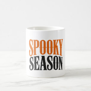 Spooky Season Halloween Typography Coffee Mug