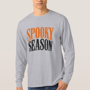Spooky Season Halloween Typography T-Shirt