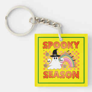 Spooky Season Halloween Vibes-45634 Key Ring