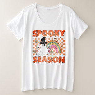Spooky Season Halloween Vibes-45634 Plus Size T-Shirt