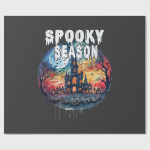 Spooky Season Halloween Wrapping Paper