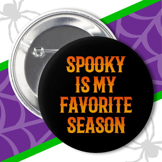 Spooky Season Happy Halloween Funny Halloween 6 Cm Round Badge (Creator Uploaded)
