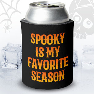 Spooky Season Happy Halloween Funny Halloween Can Cooler