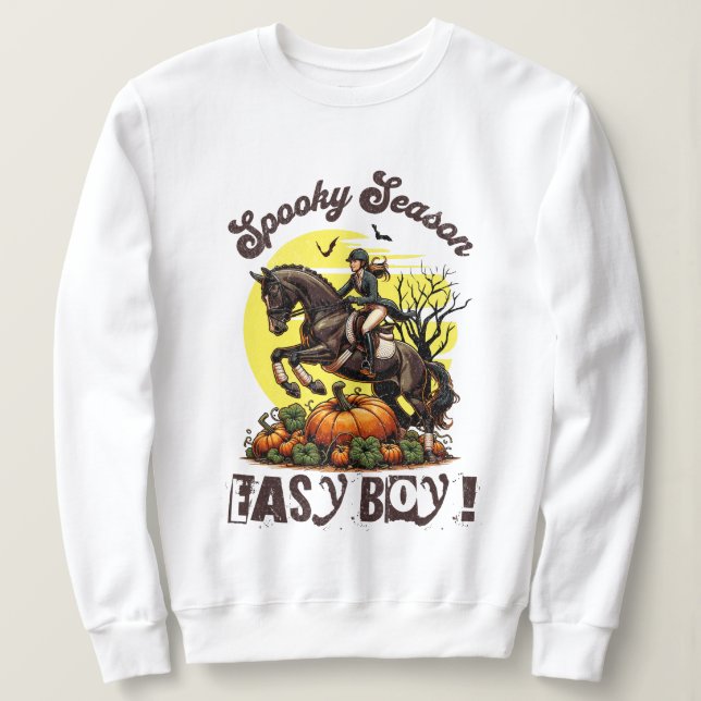 Spooky Season Horse Sweatshirt (Design Front)