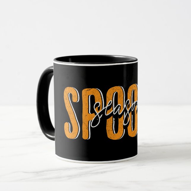 Spooky season mug (Front Left)
