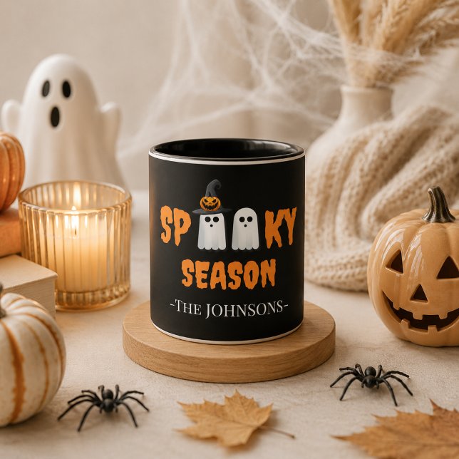 Spooky Season Mug – Ghost Halloween Coffee Cup (Creator Uploaded)