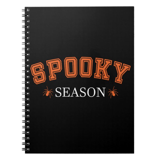 Spooky season notebook (Front)
