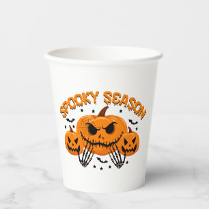 Spooky Season Paper Cups