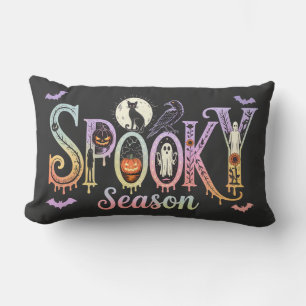 Spooky Season Pastel Gothic Lumbar Cushion