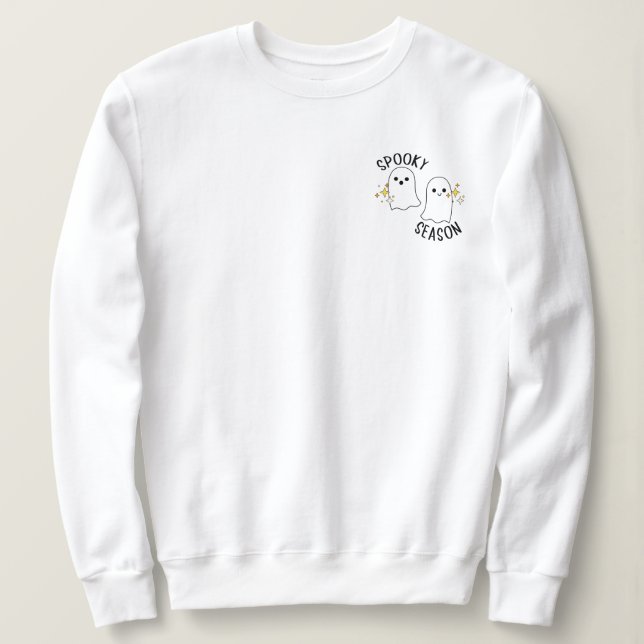 spooky season (pocket placement) sweatshirt (Design Front)
