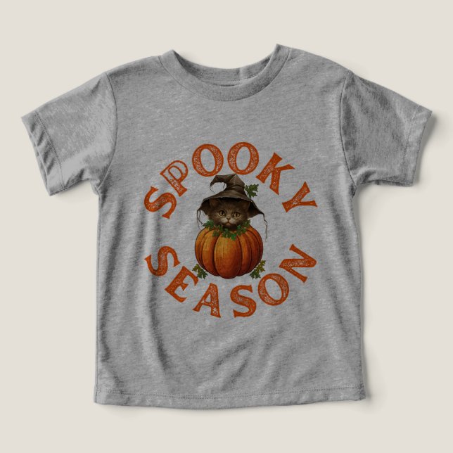 Spooky Season Pumpkin Cat (Design Front)