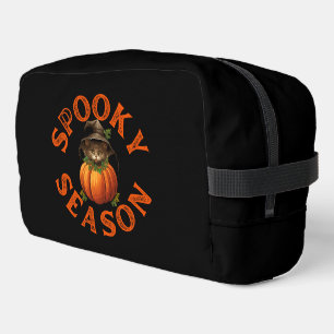 Spooky Season Pumpkin Cat Dopp Kit