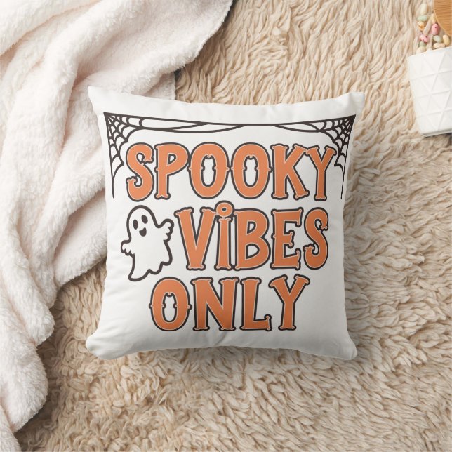 Spooky Season Quotes Cushion (Blanket)