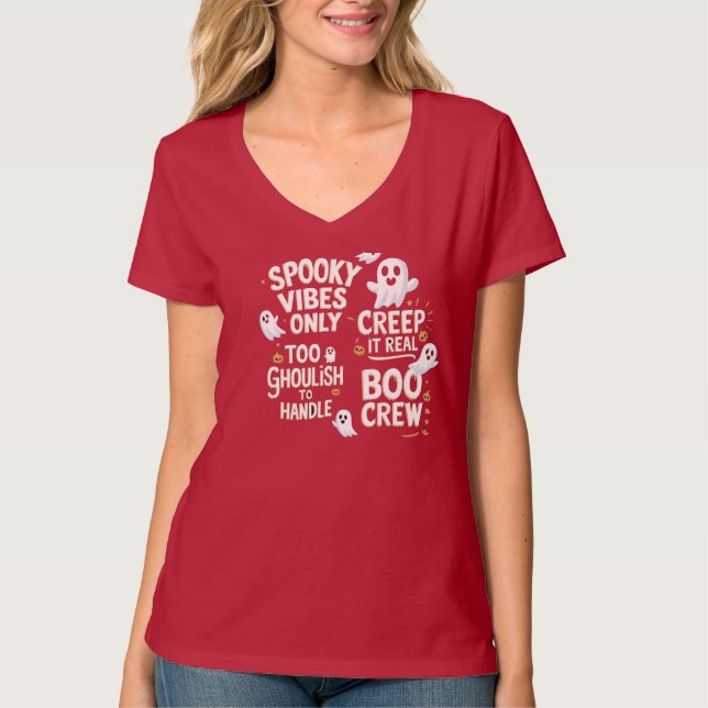 Spooky Season Quotes T-Shirt (Front)