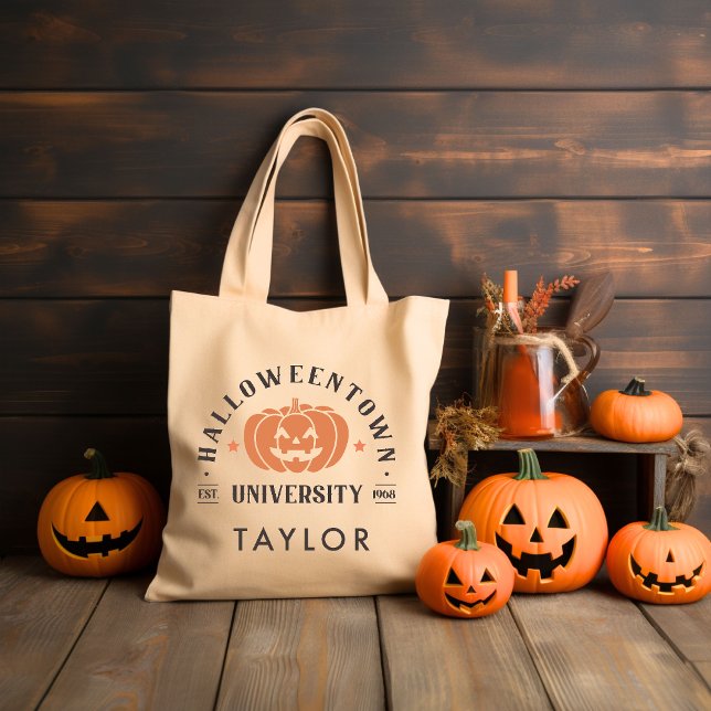 Spooky Season Retro Groovy  Tote Bag (Creator Uploaded)