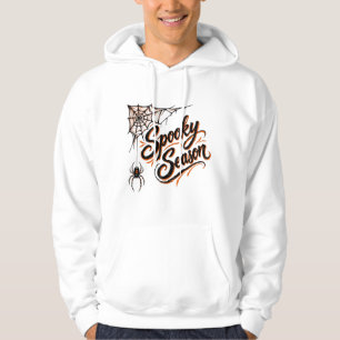 Spooky Season Spiderweb Corner Halloween T-Shirt Hoodie