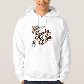 Spooky Season Spiderweb Corner Halloween T-Shirt Hoodie