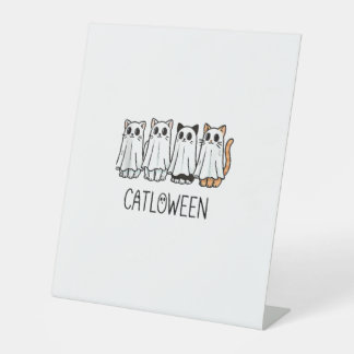 Spooky Season Tank Top Pedestal Sign