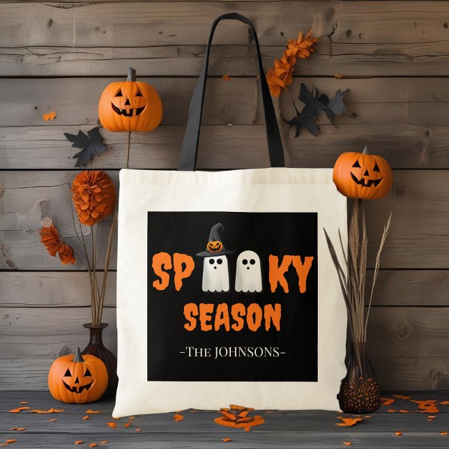 Spooky Season Tote Bag – Trick or Treat Bag (Creator Uploaded)