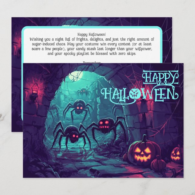 Spooky Sewer Surprise Card (Front/Back)