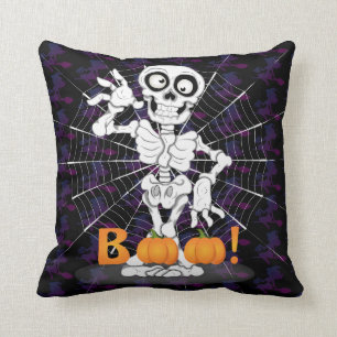 Spooky Skeleton Cushion
