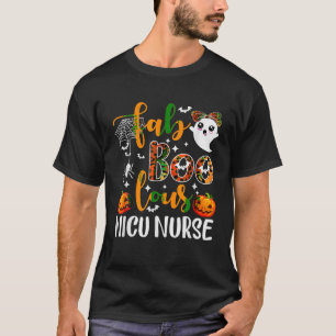 Spooky Skeleton Dancing Halloween Night Shift Boo  T-Shirt