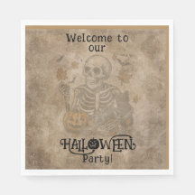 Spooky Skeleton Halloween Party  