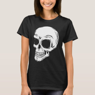 Spooky Skull Death Nightmare Fear Skeleton Costume T-Shirt