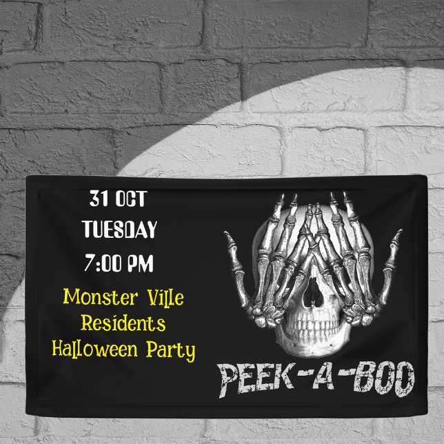 Spooky Skull Halloween Community Family Banner (Creator Uploaded)