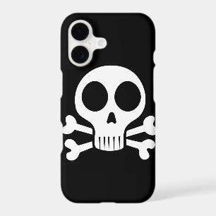 spooky skull on a black background