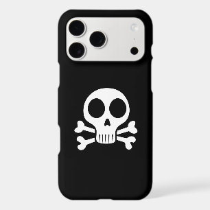 spooky skull on a black background