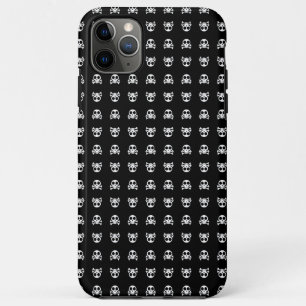 spooky skull on a black background Case-Mate iPhone case