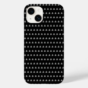 spooky skull on a black background Case-Mate iPhone 14 case