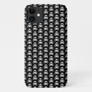 spooky skull on a black background Case-Mate iPhone case